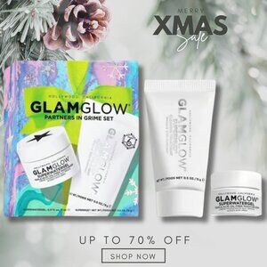Glamglow Partners In Grime Set - Supernud Mask & Superwatergel Moisturizer